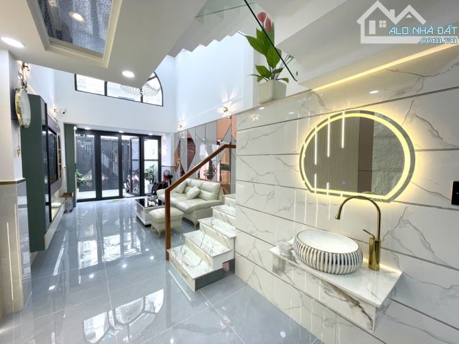 Nhà 63m2 có 4 tầng 4 phòng ngủ hẻm xe hơi đường Lê Văn Thọ Phường 9 Gò Vấp 7,65 tỷ - 13