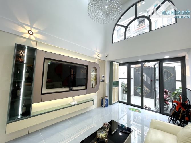 Nhà 63m2 có 4 tầng 4 phòng ngủ hẻm xe hơi đường Lê Văn Thọ Phường 9 Gò Vấp 7,65 tỷ - 14