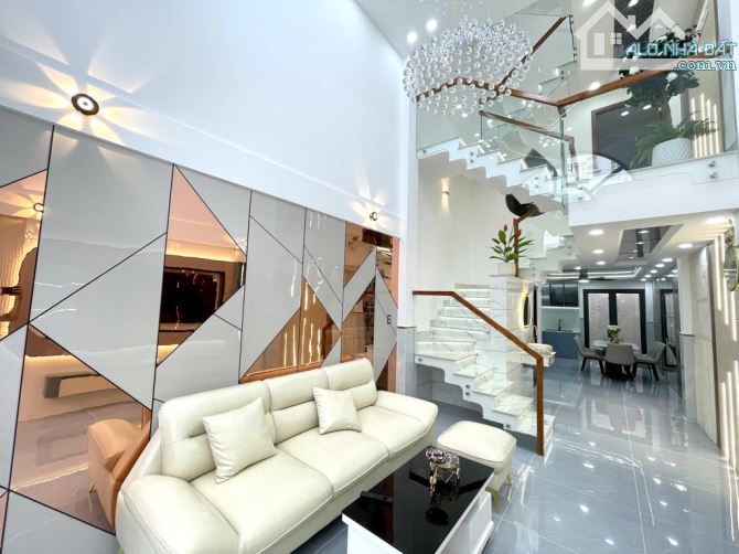 Nhà 63m2 có 4 tầng 4 phòng ngủ hẻm xe hơi đường Lê Văn Thọ Phường 9 Gò Vấp 7,65 tỷ - 15