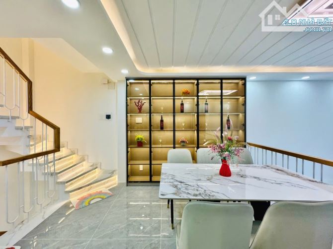 Nhà Mới Xây Hẻm Xe Hơi💎Bùi Quang  Phường P12💎4,4mx8m 4 Lầu 3PN 4WC💵6,7 Tỷ - 16