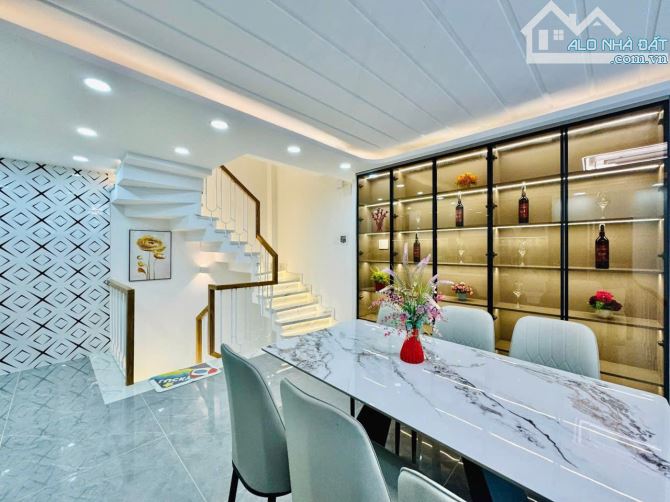 Nhà Mới Xây Hẻm Xe Hơi💎Bùi Quang  Phường P12💎4,4mx8m 4 Lầu 3PN 4WC💵6,7 Tỷ - 17