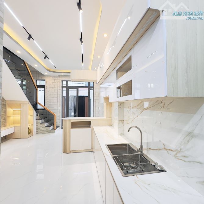 NHÀ TRỆT LẦU XÂY MỚI HẺM 218 Đ.NGUYỄN THÔNG LỘ Ô TÔ 5M TỚI NHÀ THOẢI MÁI-AN THỚI CŨ, TP.CT - 2