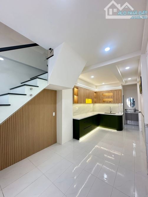 🌟🌟🌟Nhà trệt lầu 2 phòng ngủ Hẻm 105 Trần Quang Diệu, An Thới, BT - 2