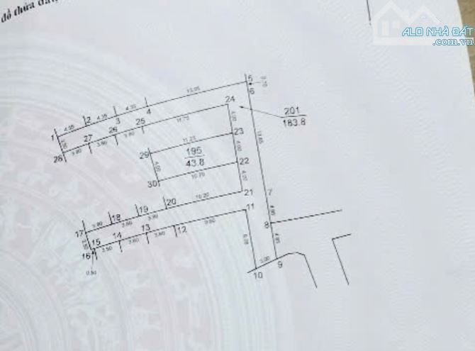Bán nhanh lô đất 43.8m2 giá tốt 3.25 tỷ gần cầu Nhật Tân Đông Anh - 2