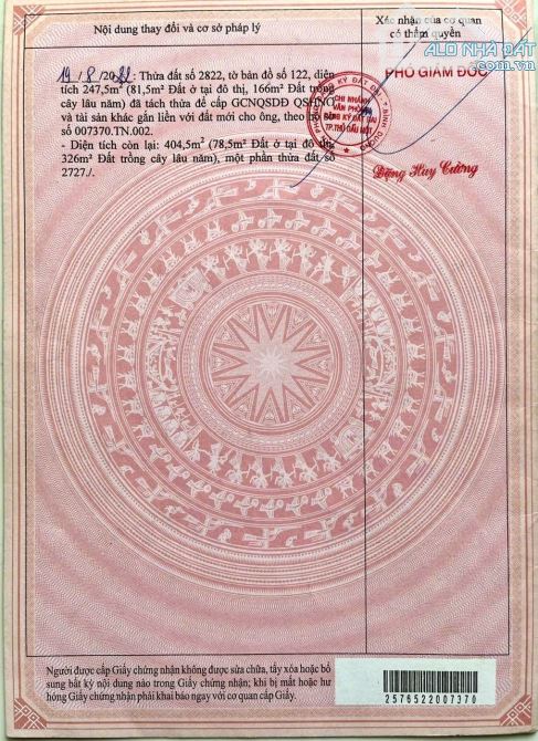 Đất Tân An, Thủ Dầu Một  5.5 x 45 = 246m, có 81,5m thổ cư - 2
