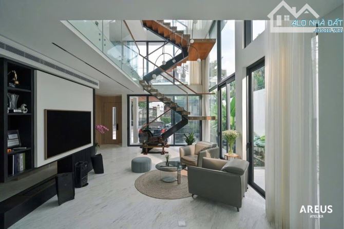 Cho thuê biệt thự mới đẹp có hồ bơi Kdc Phú Mỹ Hoàng Quốc Việt Quận 7 - 2