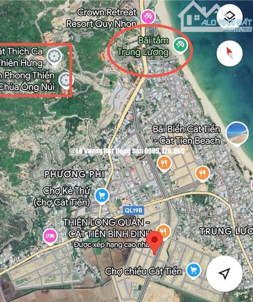 Bán Đất Biển Cát Tiến Đường Hoàng Sa, Gần Tượng Phật Ông Núi, Khu du lịch Trung Lương - 2
