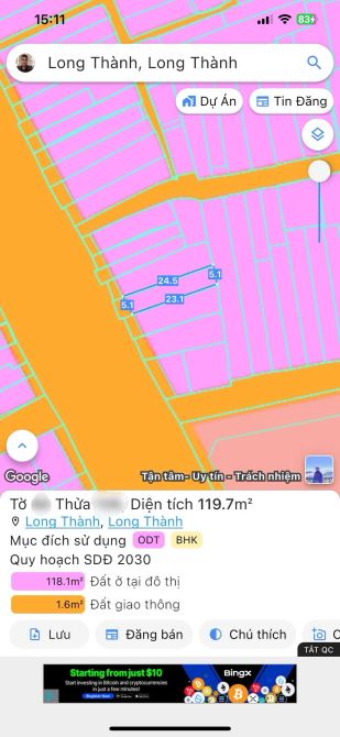 BÁN GẤP NHÀ 2 TẦNG MẶT TIỀN Lê Duẩn - CẠNH VINCOM LONG THÀNH - 2
