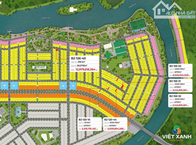 🚨 Cực sốc: Chỉ 4,5 tỷ sở hữu đất nền Nam Hòa Xuân – Sun Group cách sông chỉ 200m - 2