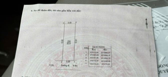 Bán lô đất phường Chương Mỹ 92,6 m2,  giá 4.98tỷ. - 2