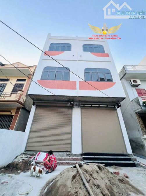 bán nhà đẹp gần cầu Lương Thực - đề thám - thái bình, đường oto - 2