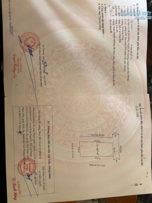 Nhà 64,7 m*3 tàng - văn cú, an đồng, an dương,hp-3,2 tỷ - 3