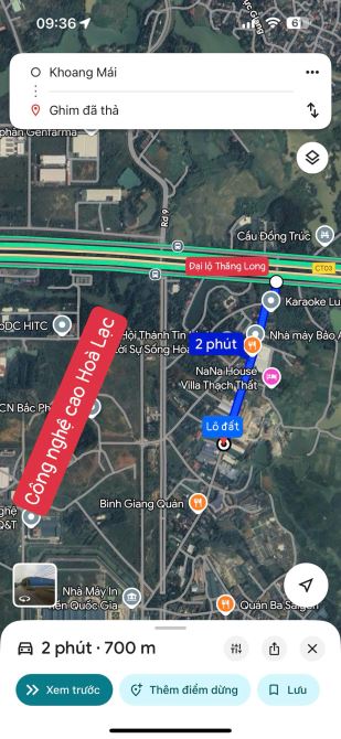 chính chủ cần bán 66m đất Khoan Mái, 100m sang CNC, 700m ra ĐLTL, gần 2 ga Metro số 5 - 3