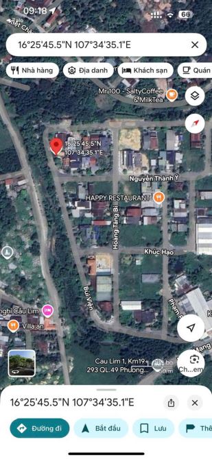BÁN ĐẤT Khu biệt thự CẦU LIM - ĐƯỜNG BÙI VIỆN (Khu vực cao ráo) - TP Huế - 3