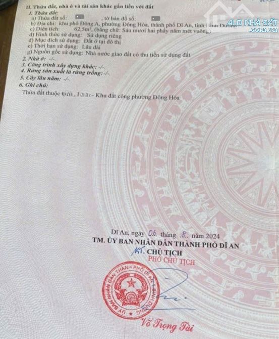 4,25Tỷ TL🔥Bán đất 62,5m2 KDC Đông Hòa C _Xây tự do, p.Đông Hòa, Tp.Dĩ An - 3