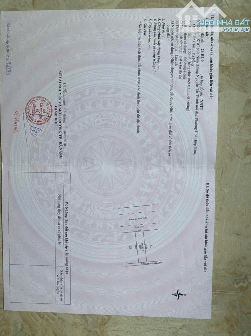 📌📌Làm việc trực tiếp!!! 🍀 Bán đất Nam Nguyễn Tất Thành  Đường 7.5m vĩa hè 3.5 m - 3