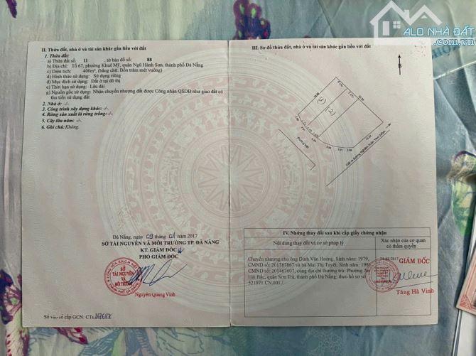 📌📌📌LÀM VIỆC TRỰC TIẾP GIÁ TỐT !!! Bán lô view sông chương dương ngũ hành sơn - 3