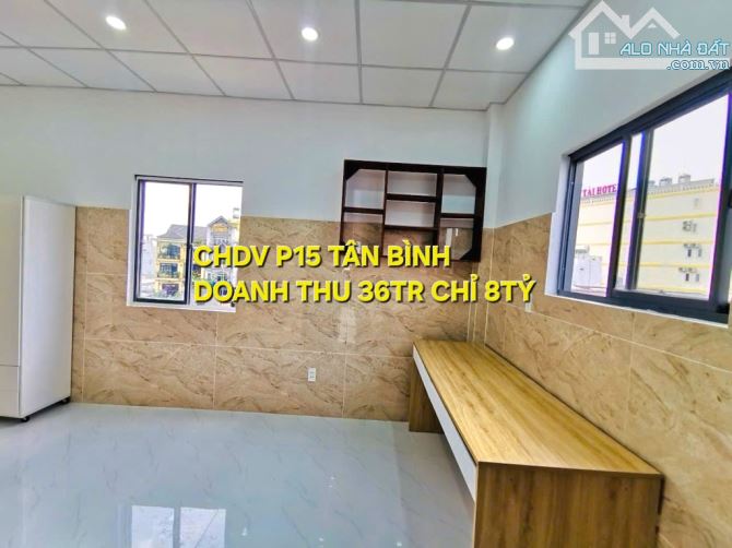 CHỈ 8TỶ CÓ NGAY CHDV 100M2 THU NHẬP 36TR Ở TÂN BÌNH FULL NỘI THẤT - 3
