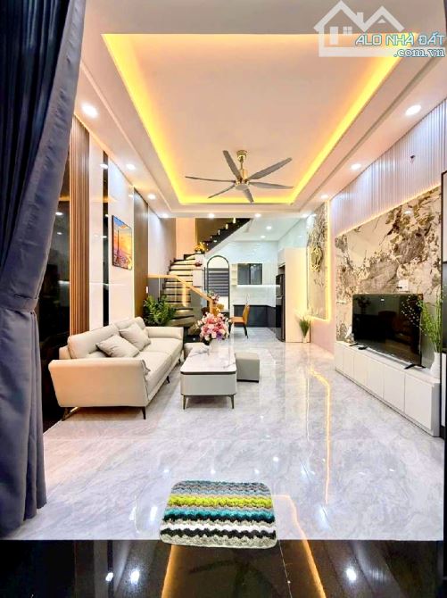 Bán Nhà Gò Vấp, Lê Văn Thọ, Hẻm Xe Hơi, Full Nội Thất, 56m2, Nhỉnh 5tỷ - 3