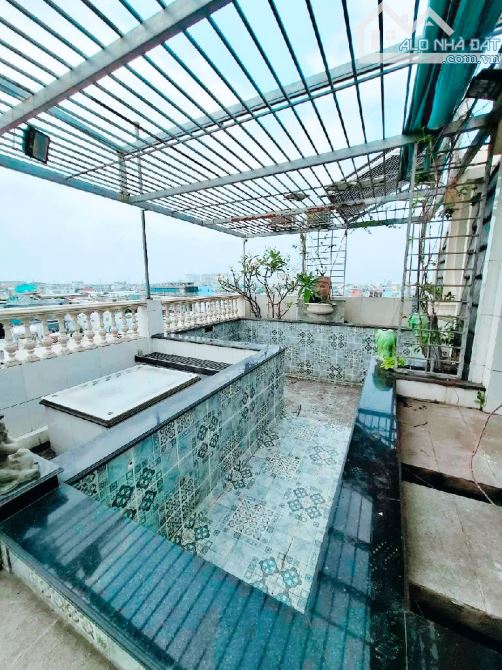 BÁN NHÀ SIÊU ĐẸP HẺM XE HƠI THÔNG 6 TẦNG 100M2 15PN CÓ THANG MÁY GẦN TÊN LỬA GIÁ 11.X TỶ - 4