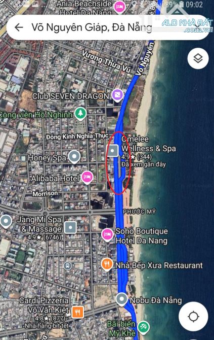VIP BIỂN! BÁN ĐẤT TẶNG BIỆT THỰ 580M² - 198,99 TỶ - MT VÕ NGUYÊN GIÁP - Q. SƠN TRÀ - 4