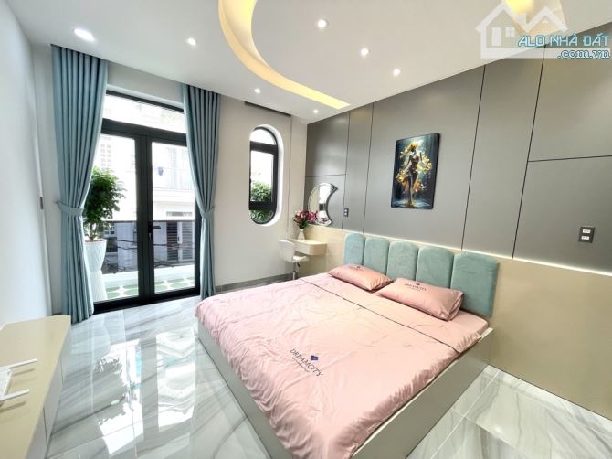 Nhà 63m2 có 4 tầng 4 phòng ngủ hẻm xe hơi đường Lê Văn Thọ Phường 9 Gò Vấp 7,65 tỷ - 4