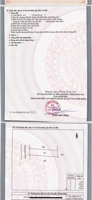 Bán đất sổ riêng thổ cư p. Hố Nai Lộc Lâm - 4