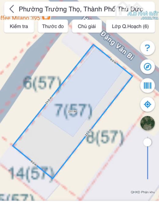 Bán lô đất thổ cư ngang 9m hẻm xe hơi kế bên tuyến ga Metro đường Đặng Văn Bi,Trường Thọ - 4