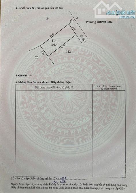 🏡 Chủ bán Lô Đất Tại TDP Lựu Bảo giá tốt Trục đường Lý Nam Đế-Lựu Bảo, khu dân cư hiện hữ - 4