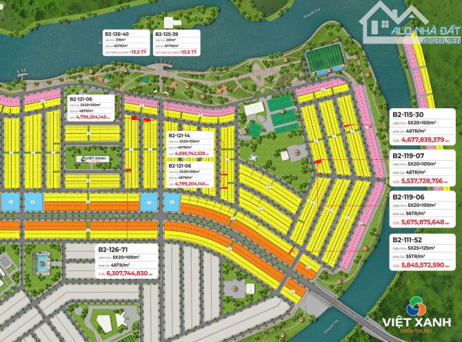 🚨 Cực sốc: Chỉ 4,5 tỷ sở hữu đất nền Nam Hòa Xuân – Sun Group cách sông chỉ 200m - 4