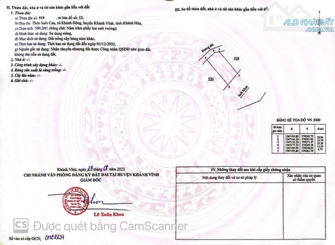 Bán đất 500m² view suối Khao, ngang 15m, đường ô tô, giá chỉ 2xx – cực rẻ - 4