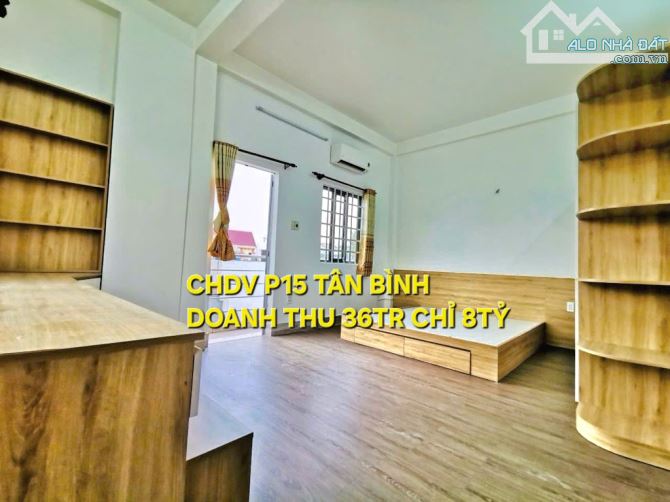 CHỈ 8TỶ CÓ NGAY CHDV 100M2 THU NHẬP 36TR Ở TÂN BÌNH FULL NỘI THẤT - 4