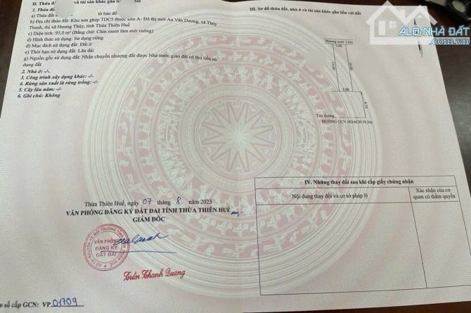 Bán Nhà 3 tầng Mặt tiền đường 19,5m view Toà Án Nhân Dân tp Huế, KQH Hoàng Quốc Việt - 4