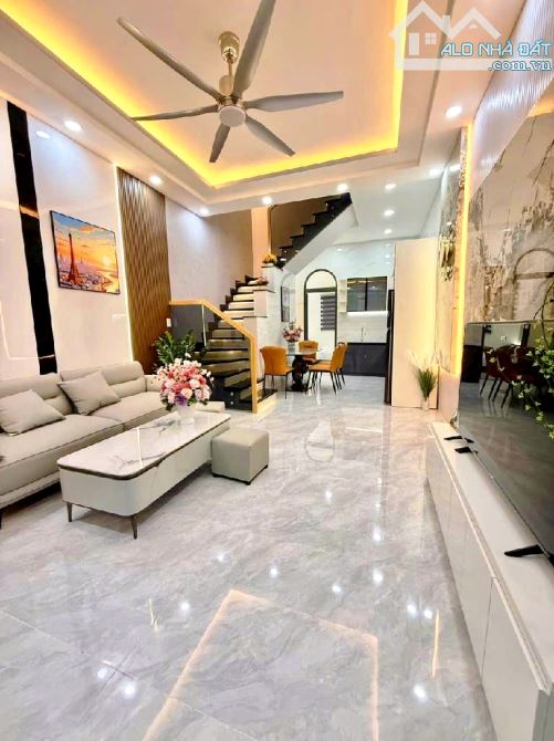 Bán Nhà Gò Vấp, Lê Văn Thọ, Hẻm Xe Hơi, Full Nội Thất, 56m2, Nhỉnh 5tỷ - 4