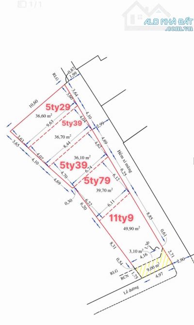 65m2, BÁN NHÀ C4 MẶT TIỀN, NGUYỄN VĂN NGHI, P7 GÒ VẤP, 5.19 TỶ TL - 5
