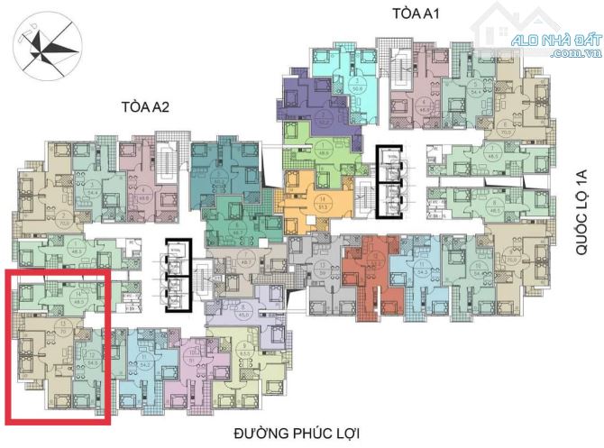 Bán căn hộ 70m2 chung cư Ruby 3 Phúc Lợi - 5
