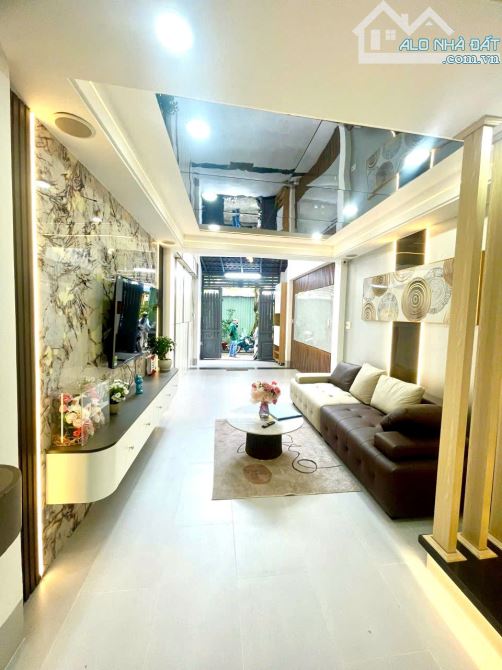 NHÀ QUANG TRUNG, P.14, GV HẺM XE TẢI 42M2 4 TẦNG 3PN, CÓ PHÒNG NGỦ RIÊNG TRẺ EM 5.95 TỶ - 5