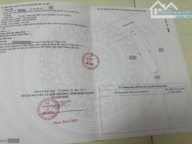 Nhà phố kdc Hoàng Hùng gần chợ Tân Long, phường Tân Đông Hiệp, Tp Dĩ An - 5