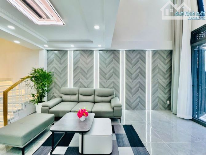 Nhà Mới Xây Hẻm Xe Hơi💎Bùi Quang  Phường P12💎4,4mx8m 4 Lầu 3PN 4WC💵6,7 Tỷ - 5
