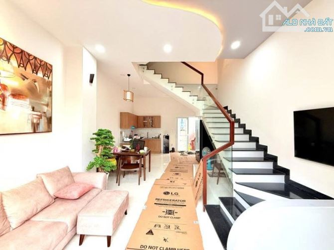 NHÀ 4 TẦNG HXH ĐƯỜNG SỐ 24 – GẦN PHẠM VĂN ĐỒNG, F LINH ĐÔNG TP THỦ ĐỨC GIÁ 6.8 TỶ (TL) - 5