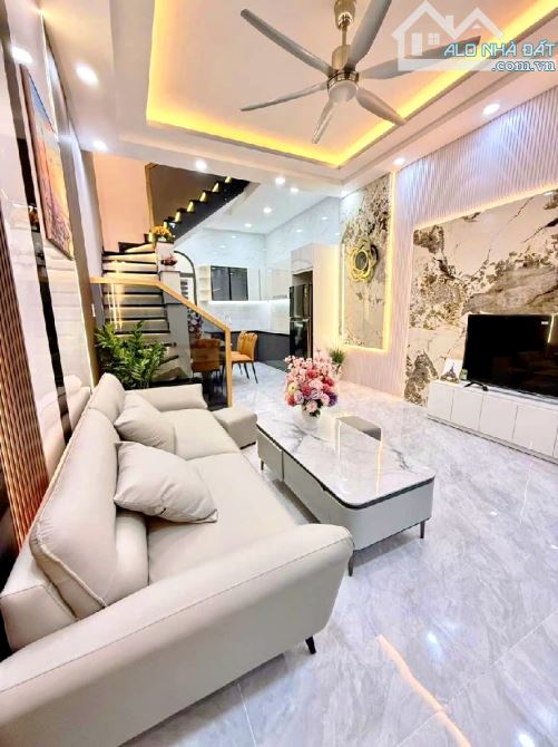 Bán Nhà Gò Vấp, Lê Văn Thọ, Hẻm Xe Hơi, Full Nội Thất, 56m2, Nhỉnh 5tỷ - 5