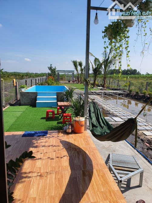 Bỏ phố về vườn, 455,4m2, SHR, Phước Thạnh, Giá 1 tỷ 250. - 6