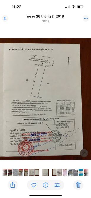 Bán đất mặt tiền đường Lư Giang cách Nguyễn Tất Thành 10m  Giá 30tr/m2 - 6
