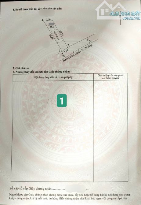 lô đất 105,9m2 2ty4 TL MT đường Bình Chuẩn 37 p.Bình Chuẩn Tp.Thuận An - 6