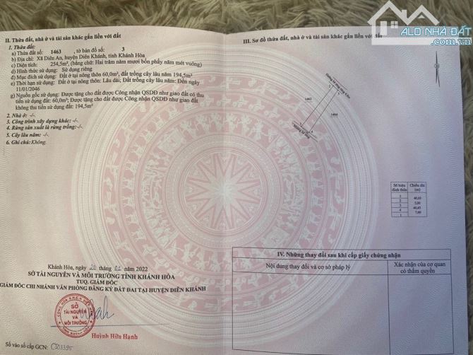 Bán đất Diên An thôn Phú Ân Nam đường thông gần chợ Bà Đề - 6