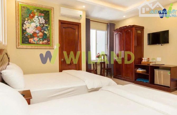 BÁN KHÁCH SẠN MẶT TIỀN KHU Á CHÂU 6 TẦNG HOÀN CÔNG CÓ PCCC, ĐÔNG KHÁCH CHỈ 22 TỶ - 6