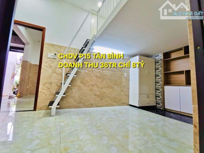 CHỈ 8TỶ CÓ NGAY CHDV 100M2 THU NHẬP 36TR Ở TÂN BÌNH FULL NỘI THẤT - 6