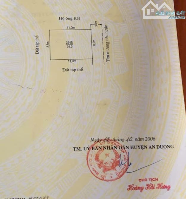 Chính chủ gửi bán căn nhà 94m ngay chợ ngọ dương an dương - 7