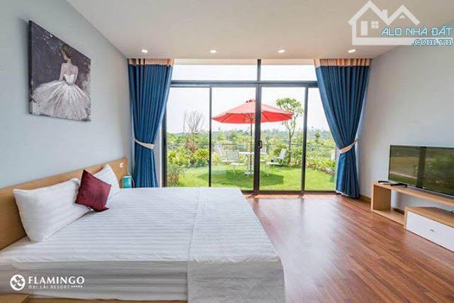 Bán gấp căn góc biệt thự Hoàng Oanh, kinh doanh tốt, Flamingo Đại Lải. - 7