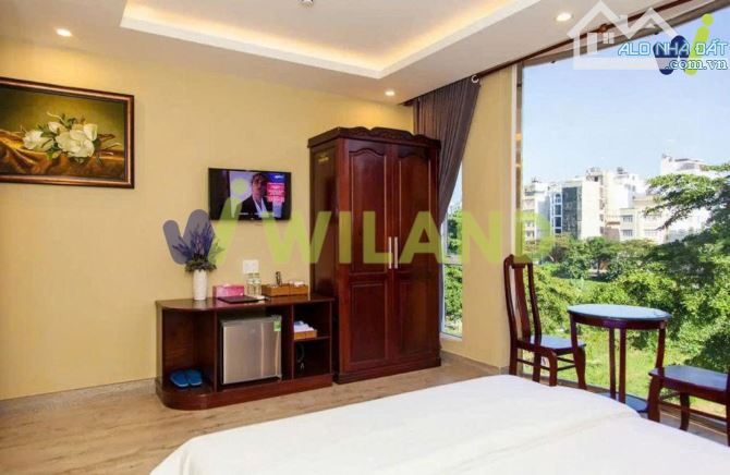 BÁN KHÁCH SẠN MẶT TIỀN KHU Á CHÂU 6 TẦNG HOÀN CÔNG CÓ PCCC, ĐÔNG KHÁCH CHỈ 22 TỶ - 7